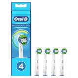 Precision Clean Toothbrush Heads x4, , hi-res